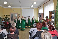 В Аркадакской центральной библиотеке  прошла праздничная программа, посвящённая Дню пожилых людей