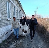 В Аркадаке студенты выходят на субботники