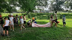 В аркадакском городском парке слышны детские голоса