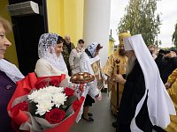 Сегодня Аркадакский район посетил митрополит Санкт-Петербургский и Ладожский Варсонофий