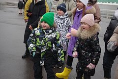 Театрализованная игровая программа «Новогодние чудеса» прошла сегодня на городской площади Аркадака