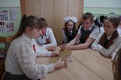 Аркадакские школьники прошлись по фронтовым дорогам учителей
