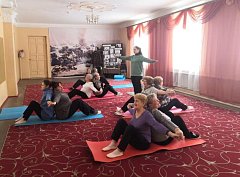 Групповые занятия физкультурой продлевают активное долголетие аркадакцев 