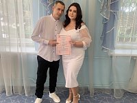 Первую в 2025 году в Аркадаке семью создали Дмитрий и Алина Алябьевы