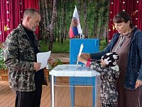 Многодетная семья Ланиных свои голоса отдает за будущее своих детей