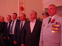 Праздничный концерт был адресован сотрудникам аркадакской полиции