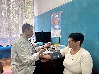 В Алексеевке прошла выездная диспансеризация