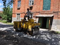 Начался ремонт дворовых территорий
