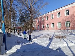 Студенты Аркадакского медицинского колледжа встали на лыжню здоровья