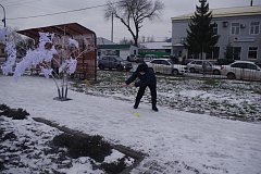 В Аркадаке отметили Международный день Снеговика