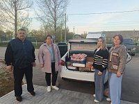 Аркадакцы собрали подарки для бойцов, лечащихся в госпитале