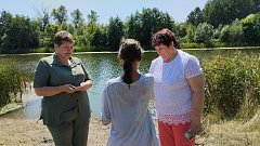 В связи с установившейся жаркой погодой в Аркадакском районе усилен  контроль за отдыхающими на водоёмах