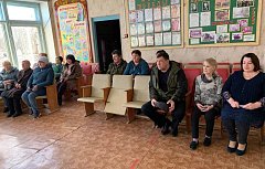 Глава Аркадакского района Николай Луньков встретился с жителями села Львовки