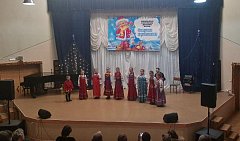 Аркадакские дети успешно выступили на фестивале "Зимушка хрустальная" 