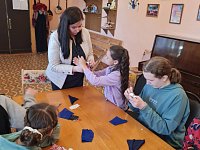 В Детской школе искусств прошёл  мастер-класс "Народные куклы"