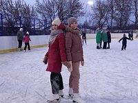 В Аркадаке залито и работают два катка 