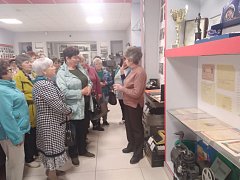 Пенсионеры из Октябрьского посетили музей радио и телевидения ГТРК "Саратов"