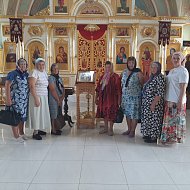 Кистендейские пенсионеры посетили храм в селе Малиновке