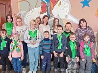 Дети участников спецоперации из Аркадакского района посетили цирк братьев Никитиных