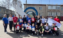 После легкоатлетического забега семиклассникам вручили паспорта