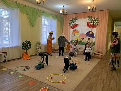Для воспитанников детского сада «Светлячок» прошёл праздник осени