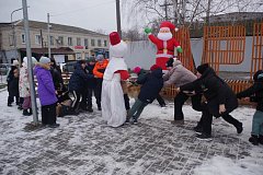 В Аркадаке отметили Международный день Снеговика