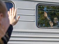 Сегодня первые осенние призывники отправились в армейские части