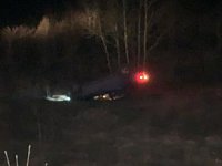 В Аркадакском районе Лада Калина опрокинулась на крышу