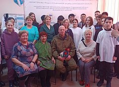 Боец Александр Милованов прибыл в отпуск