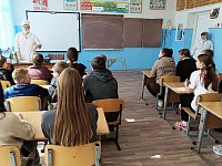 С краснознаменскими школьниками проведён урок по оказанию первой помощи