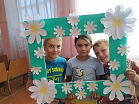 В Чиганаке оформили фотозону к предстоящему Дню семьи, любви и верности