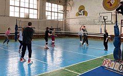 Студенты медицинского колледжа соревновались в первенстве по волейболу 
