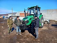 В  районе начался техосмотр сельхозтехники