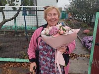 Жительница села Большая Журавка отметила своё семидесятилетие