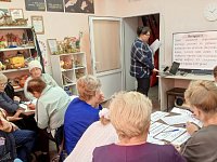 Игра-викторина объединила аркадакских пенсионеров