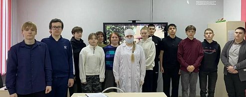 Школьники  познакомились с профессией медика
