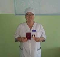 Медсестра из Аркадака отмечена высшей наградой за донорство