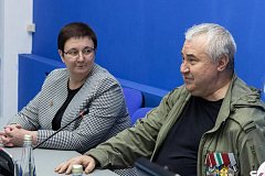 Военкор НТВ встретился с молодёжью Саратова