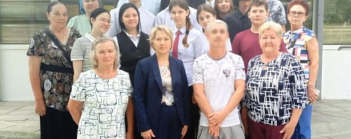 Аркадакцы пообщались с защитником Родины