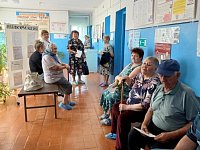  В Красном Знамени прошёл выездной медосмотр