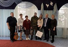 Участники СВО создали семью на Аркадакской земле 