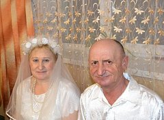 Семья Яшиных из Семёновки отметила пятидесятилетие совместной жизни