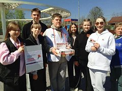 Аркадакцы присоединились к акции «Красная гвоздика»