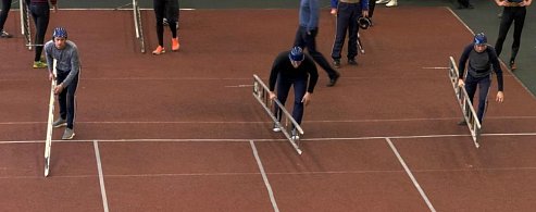 В Саратове прошли соревнования пожарных на кубок имени нашего земляка, Героя Советского Союза Гнусарёва Александра 