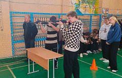В Аркадаке прошёл муниципальный этап соревнований «Снайпер»