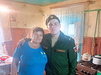 Львовский житель после службы в армии вернулся домой