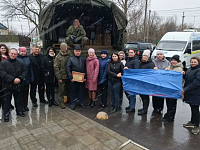 Слова признательности и груз поддержки: Таманская дивизия в гостях у аркадакцев