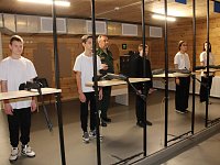 Школьники из Красного Знамени приняли участие в областных соревнованиях по пулевой стрельбе 