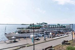 Из Саратова по Волге отправился теплоход с участниками Международного фестиваля-лаборатории «ГИТИСФЕСТ. Театральное Приволжье 2026»
