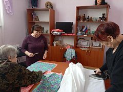 Жители села Кистендей собрали гуманитарную помощь для военнослужащих